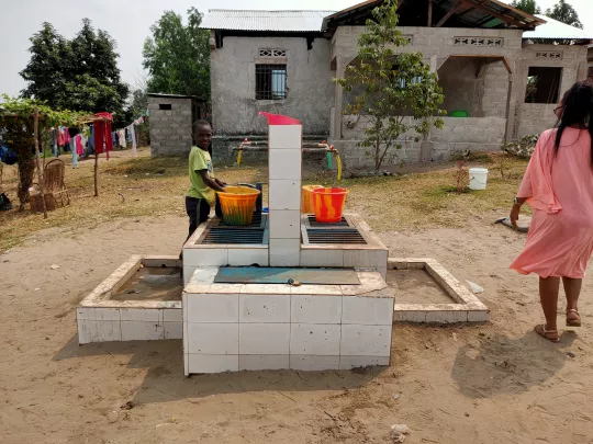 Photos du projet accès à l'eau potable