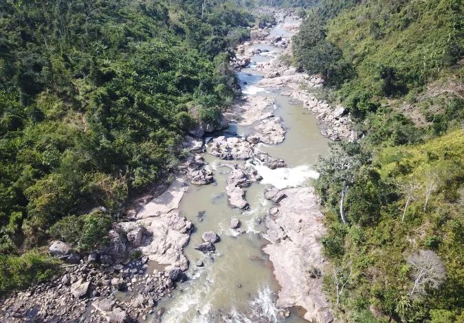 Cours d'eau à Madagascar 