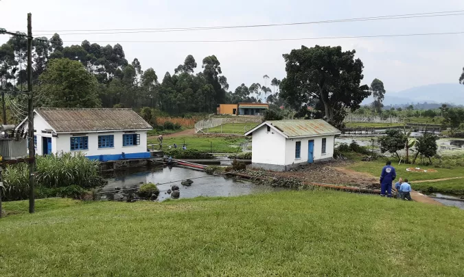 Photo d'habitations en ouganda
