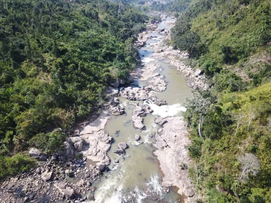 Cours d'eau à Madagascar 